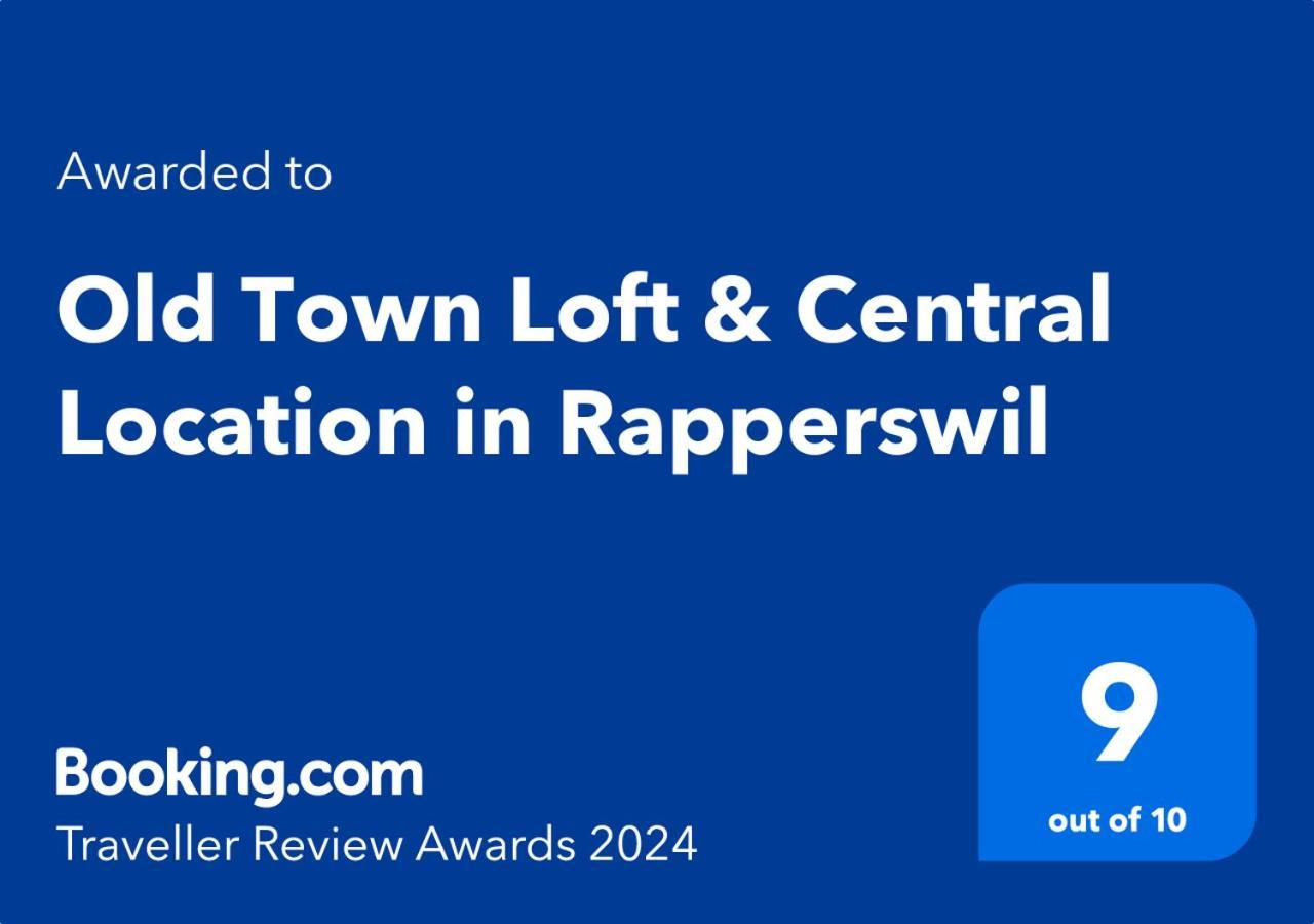 Old Town Loft & Central Location In Rapperswil Exterior photo